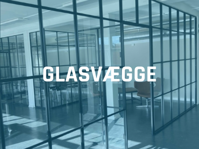 INDENDØRS GLASVÆGGE